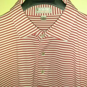 PETER MILLAR Summer Comfort S/S striped Golf shirt